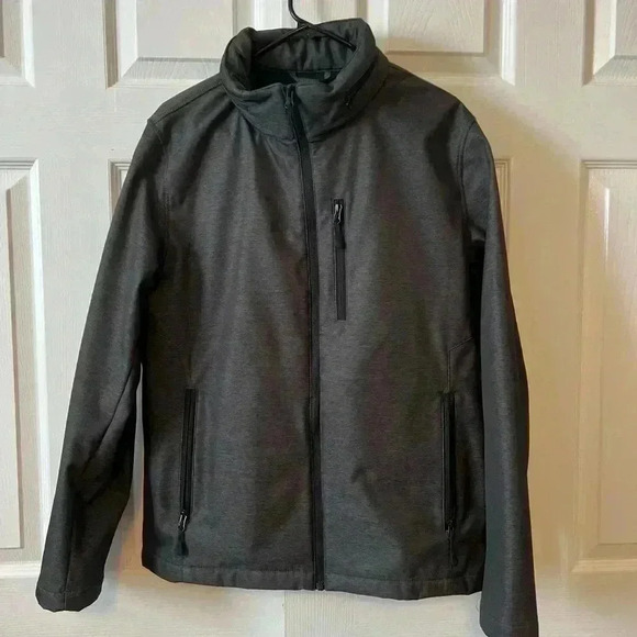 G.H. Bass and Co Mens Full Zip rain Resistant Jacket - Picture 2 of 8